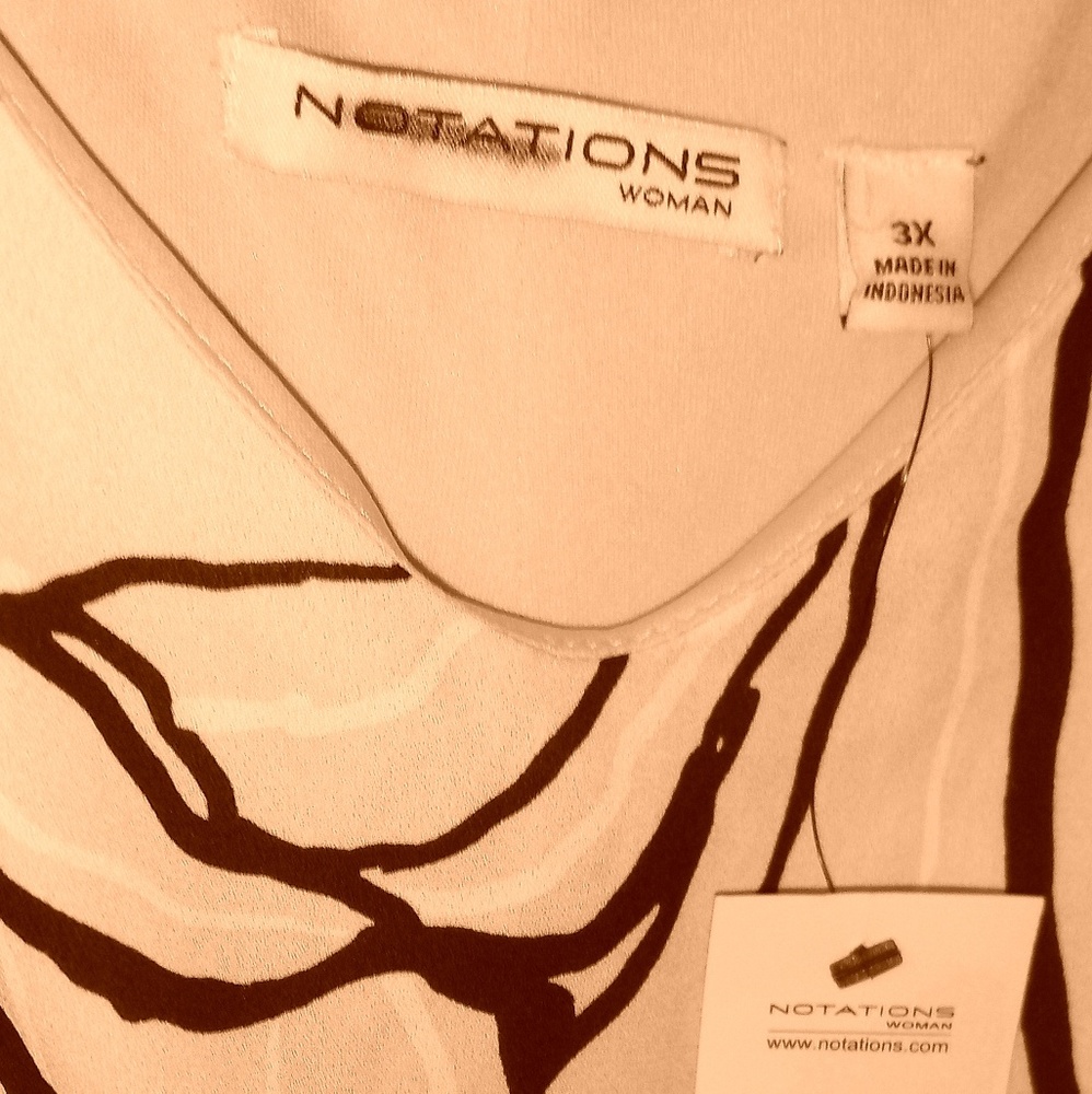 Notations 3X Maxi Dress